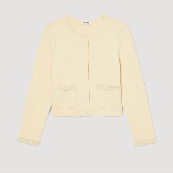 Sandro Sweaters - Sandro Beaded cardigan